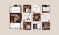 design attractive instagram carousel, linkedin carousel, ads design