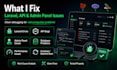 fix laravel bugs, API issues, and admin panel problems fast