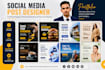 design eye catching instagram and facebook posts