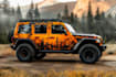 tesla cybertruck wrap design, vehicle wrap design