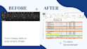 do data entry and excel cleanup