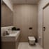design your small bathroom layout and 3d visualization