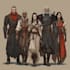 draw your dungeons dragons party in a custom scene
