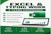 provide professional data entry and excel services