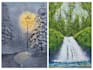 create custom mixed media paintings