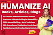 convert ai content to human, humanise and proofread chatgpt ebooks, humanize ai