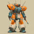 do anime style mecha robot illustrations