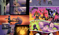 draw superhero comic, marvel style comic and action comic pages comic book cover