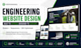 design a professional engineering website for your business