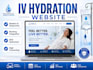 develop iv hydration website iv therapy website iv hydration medical website