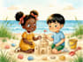 illustrate diverse social emotional learning book for kids