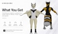 create 3d custom furry vrchat avatar furry vtuber model vrc mmd sfm vrm and rig