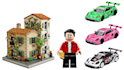create unique 3d lego mocs, buildings, minifigure, car, instruction and partlist