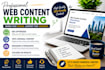 create SEO friendly web content