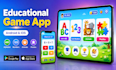 develop kids educational game app for android ios using unity