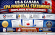 prepare CPA canada compilation, review, and financial statements