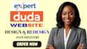 design and develop a modern, responsive website duda