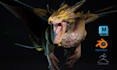 create 3d animal model, creature, monster, alien, dinosaur model and animation