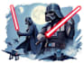 create custom star wars inspired fan art illustration