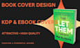 do book formatting book cover design ebook cover