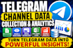 scrape telegram channel data scrape and add 200k telegram users telegram mass dm