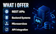 build scalable spring boot rest apis and backend systems