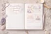 do printable minimalist planner design, workbook or journal design