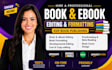 do amazon KDP book formatting kindle ebook formatting paperback book formatting