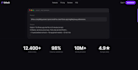 design a modern saas landing page with nextjs