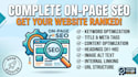do professional onpage SEO for your website