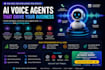 low latency ai voice agents for businesses