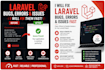 fix laravel errors, bugs and issues in your website or project