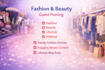 write and publish beauty articles on lifestyle blogs