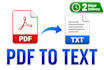 convert PDF to text full accurate and 2hr delivery