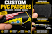 manufacture bulk custom patches with fast shipping