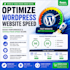 optimize wordpress website speed and google page speed score