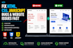 fix HTML, CSS, javascript bugs and website issues fast