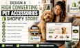 design a high converting pet accessories shopify store