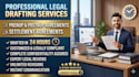 draft prenup, postnup and settlement agreement for impact