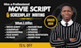 write movie script screenplay feature film script screenwriting short film