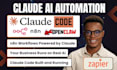 claude code ai agent claude ai n8n automation workflow automation zapier makecom