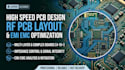 do high speed pcb design, rf pcb layout and emi emc optimization