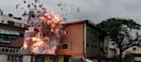 do vfx fire explosion visual effect fire attract gun shot rain smoke in houdini