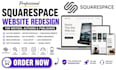 redesign squarespace writer website author portfolio website publishing website