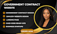 write professional documents for government contract applications