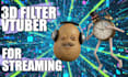 create custom 3d vtuber filter burnt peanut vrchat avatar ar filter for stream