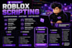 script roblox systems and fix bugs fast