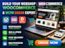 build and customize webshop woocommerce, wcfm, dokan expert