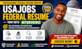 write and optimize usajobs federal resume with ats optimization resume writing