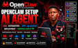 openclaw setup ai agent n8n automation vps docker deployment hermes agent